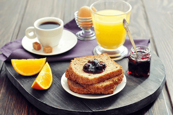 bữa sáng đầy đủ dưỡng chất