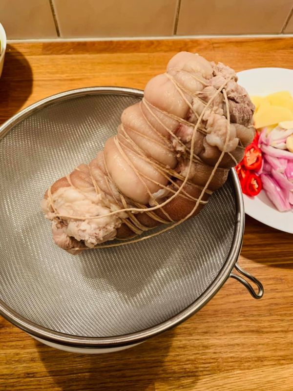 Món ngon ngày tết - Cách làm thịt heo chân giò ngâm mắm