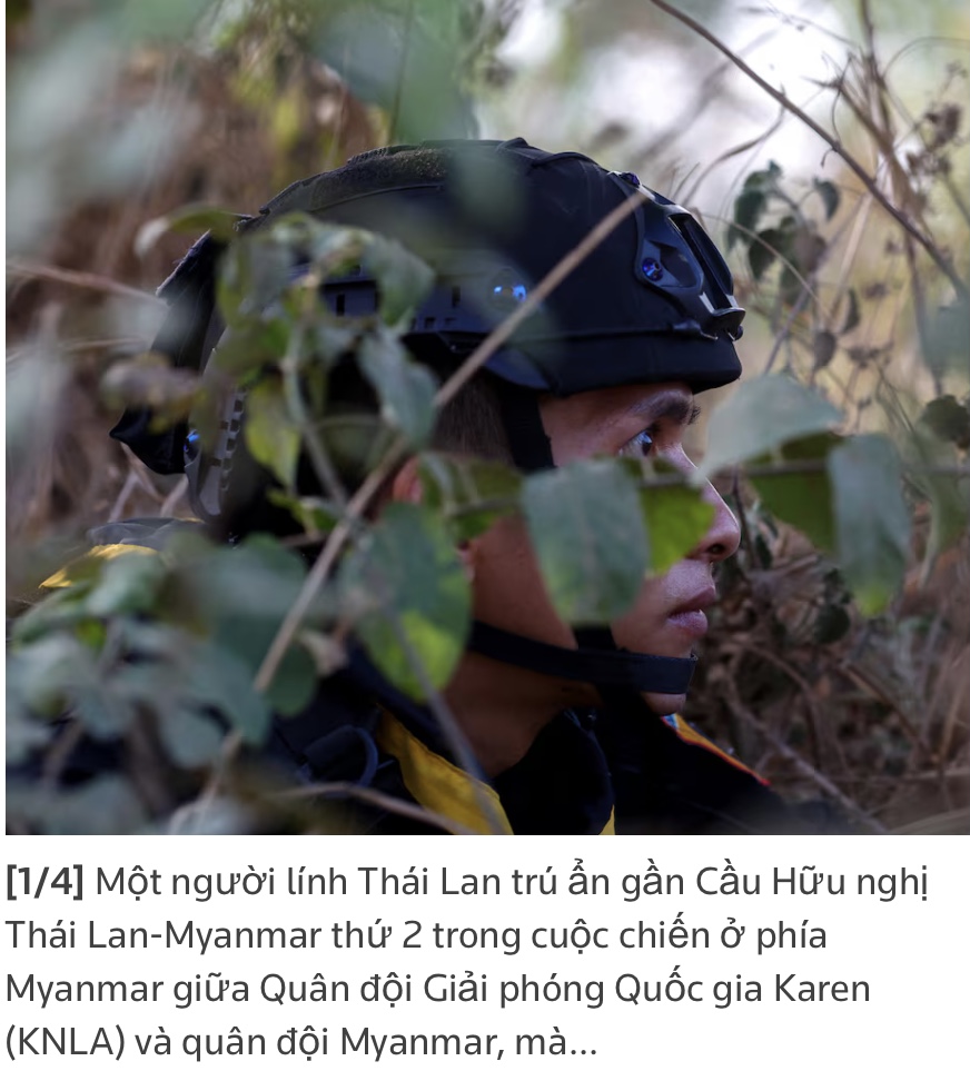 Giao tranh bùng phát tại biên giới phía đông của Myanmar với Thái Lan